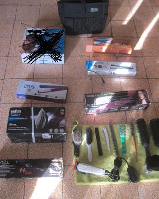 ATTREZZI-ACCESSORI DA PARRUCCHIERI E X CAPELLI