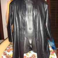 Cappotto 3/4 in pelle modello Matrix Brand Modapel