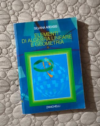 Elementi di algebra lineare e geometria - Abeasis