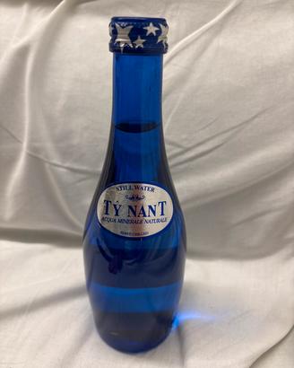 Bottiglia Acqua Ty Nant Vintage 330ml blu cobalto