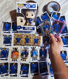 Lotto carte Topps Chelsea e Funko Gary Cahill