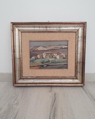 Quadro olio su tela S.  Giombini 