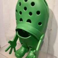 Scarpa gigante pubblicitaria da esposizione CROCS