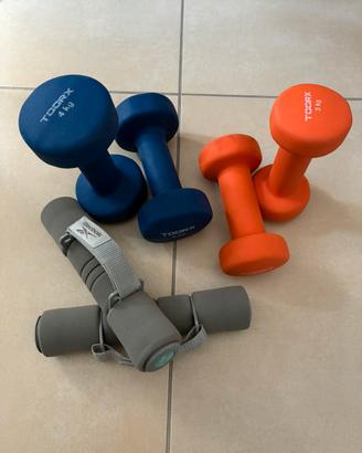 Set manubri - 2, 3e 4 kg