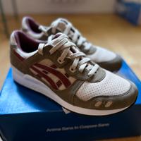 ASICS Gel-Lyte III Patta Birch Burgundy EU 44