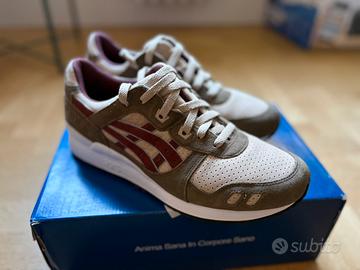 ASICS Gel-Lyte III Patta Birch Burgundy EU 44