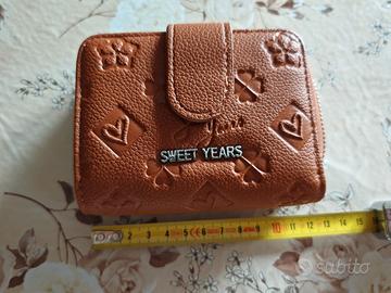 Portafoglio donna Sweet Years marrone nuovo