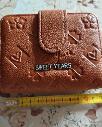 Portafoglio donna Sweet Years marrone nuovo