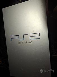 Ps 2 play station 2 fat silver con 2 controller
