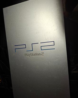Ps 2 play station 2 fat silver con 2 controller