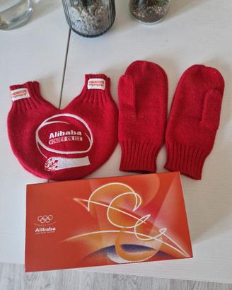 Guanti Gadget Alibaba Olimpiadi Milano-Cortina