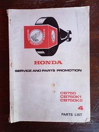 Honda cb 750/750K1/K2 : CATALOGO RICAMBI