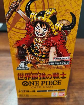 One piece 17 Box Giapponese
