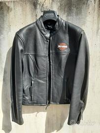 Giacca pelle Harley Davidson donna
