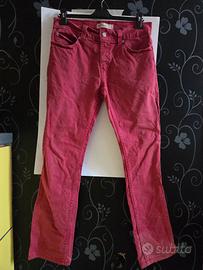 Jeans Levi's 511 Slim W33 L34 Rosso  Uomo Vintage