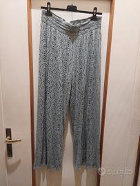 pantaloni verdi traforato estivo 
