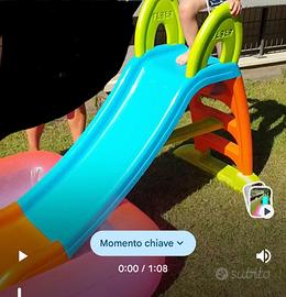 scivolo da giardino per bambini 