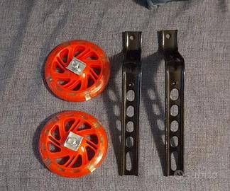 ROTELLE BICI BAMBINI REGOLABILI