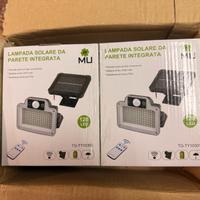Faretti led con sensore di movimento e pannelli