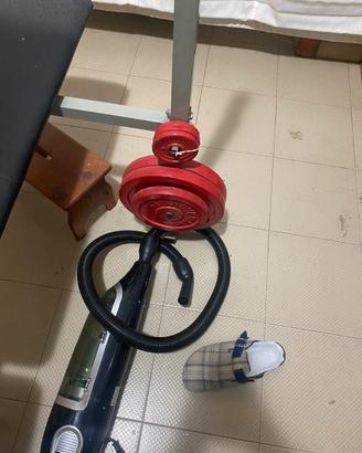 Pesi più panca piana