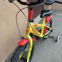 bicicletta bambino cerchio da 16