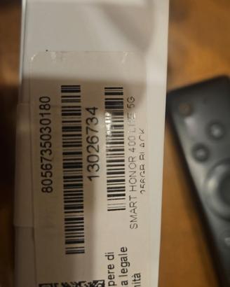 Honor 400 lite 256gb in confezione originale