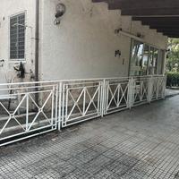 ringhiera in ferro bianca