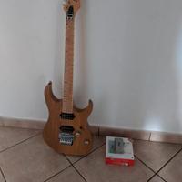 Chitarra elettrica SX stile Ibanez RG + iRig UA