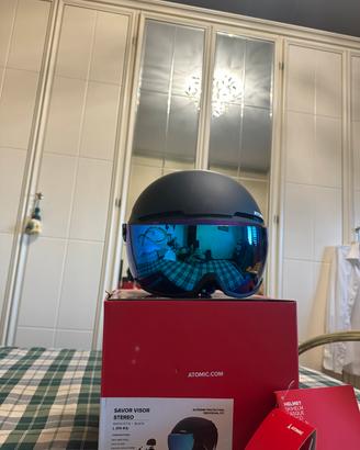 Casco sci atomic savor visor stereo