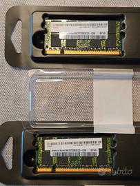 RAM DDR2 So-Dimm Samsung - 2x 1GB