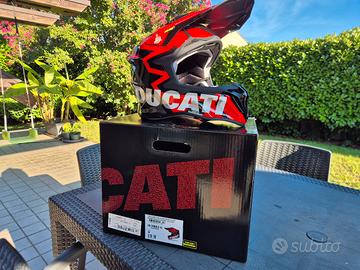Casco Airoh Ducati Jargon Tg.M + occhiali Raven