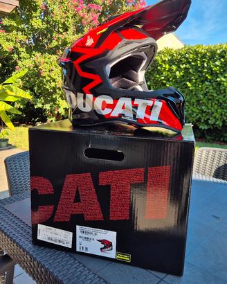 Casco Airoh Ducati Jargon Tg.M + occhiali Raven
