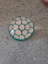 fermacarte con motivo a murrine a prato