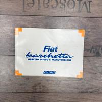 Libretto uso e manutezione Fiat Barchetta