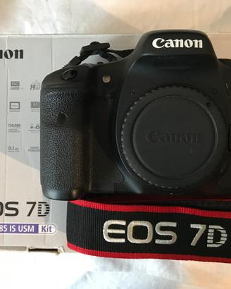 Canon 7d reflex digitate formato APS-C (1,6x)