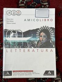 Libro Amico libro. Letteratura. Scuola media