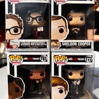 Lotto funko pop the big bang theory