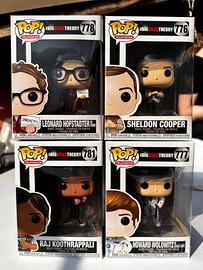 Lotto funko pop the big bang theory