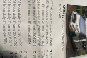 Copri cabina camper ducato termico