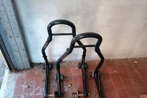 Coppia di CAVALLETTI per MOTO
