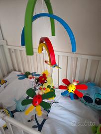 Giostrina neonati in legno