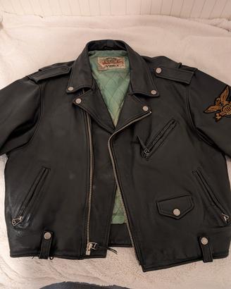 Giacca in pelle Avirex anni 90