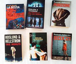 6 libri di Roslund & Hellström/Thumberg