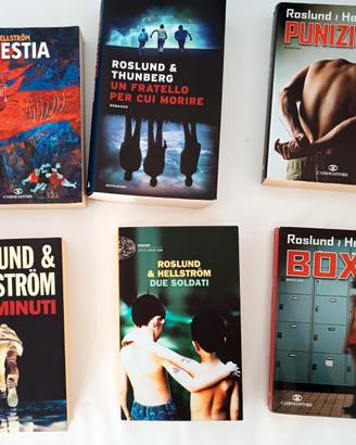 6 libri di Roslund & Hellström/Thumberg