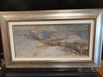 Quadro - olio su tela - di Rino Sgavetta