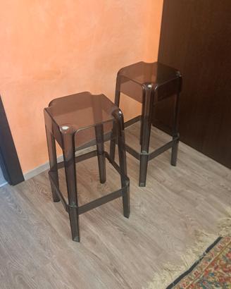 Coppia sgabelli pedrali design