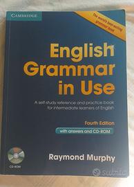 Libro di inglese Grammar in Use + risposte e cd
