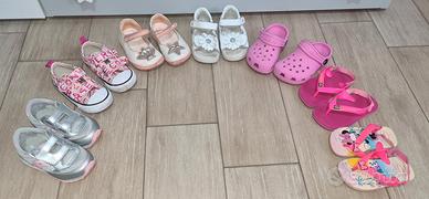 stock scarpe bambina n. 22