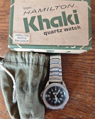 orologio hamilton kaki 
