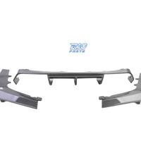 DIFFUSORE BMW F80 F82 F83 M4 EFFETTO CARBONIO DOPP